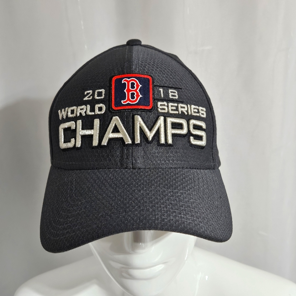 Boston Red Sox 2018 World Series Champion Soft Mesh Stretch Baseball Cap